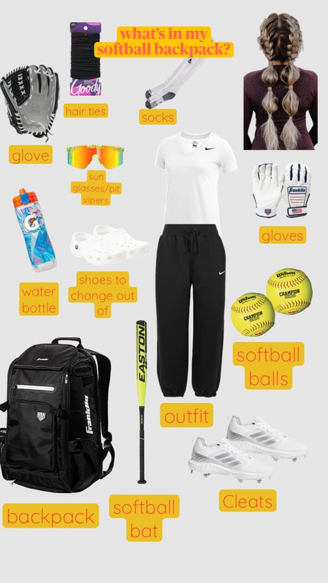 #preppysoftball #softball #softballpreppy #softballgirl #softballchecklist #sporty #sport Softball Girl Aesthetic, Softball Girls, Softball Outfits, Girls Softball, Trendy Outfits For Teens, Girls Outfits, Aesthetic Outfit, Sporty Outfits, Outfits For Teens