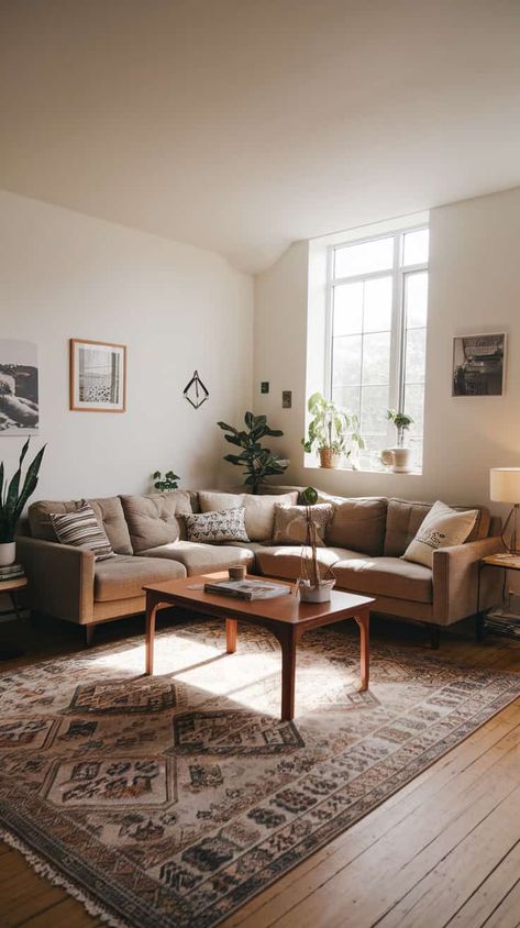 Cozy Living Room Ideas to Transform Your Space - Civil Jungle Neutral Minimalist Living Room, Minimalist Living Room Inspiration, Neutral Living Room Decor, Cozy Living Room Ideas, Neutral Minimalist, Neutral Living Room, Minimalist Living, Living Room Ideas, Minimalist Living Room