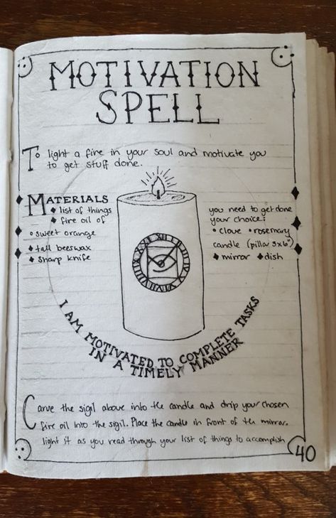 Witchcraft For The Weather Witch Motivation Spell, Weather Witch, Witchcraft Books, Wiccan Magic, Witch Spirituality, Magic Spell Book, Spiritual Journals, Grimoire Book, Eclectic Witch