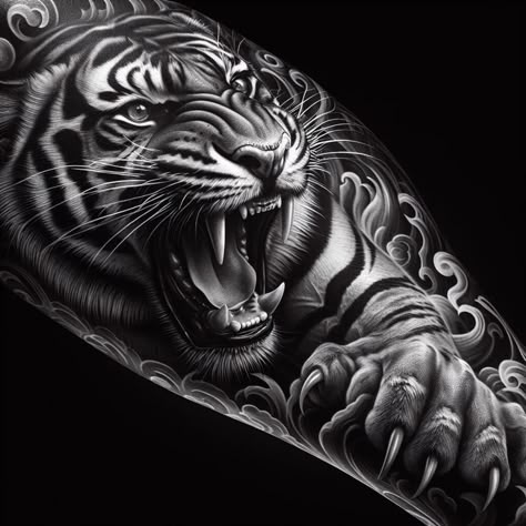 Realistic Tattoo Stencil, Japanese Tiger Tattoo Design, Lion Sleeve Tattoo, Lion Sleeve, Tiger Eyes Tattoo, Japanese Frog, Japanese Tiger Tattoo, Tattoo Japanese Style, Eyes Tattoo