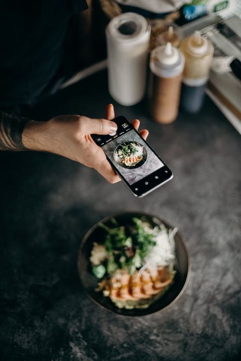 Top View Photo Of Person Holding Earphones · Free Stock Photo Monetizing Instagram, Photography Courses, How To Make Coffee, Instagram Growth, Instagram Influencer, Instagram Business, Culinary Arts, Food Plating, Influencer Marketing