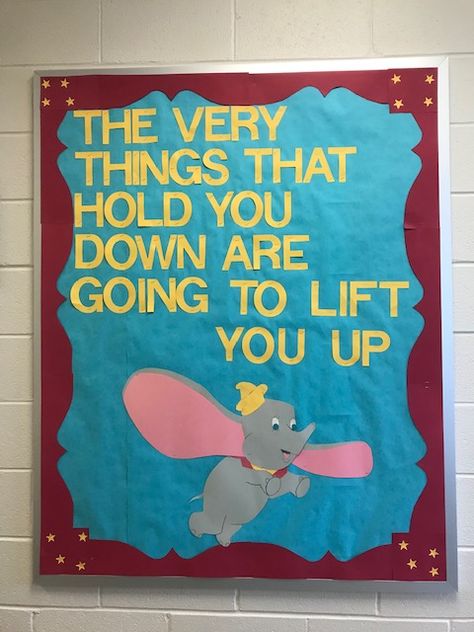 Dumbo Bulletin Board, Circus Bulletin Boards, Circus Classroom, Bulletin Boards Theme, Circus Lion, Disney Classroom, Snack Shack, Circus Animals, Theme Classroom