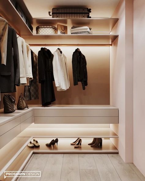 Closet Minimalista, Closet Design Plans, Master Closet Design, House Redesign, Walk In Closet Design, Luxury Closets Design, Modern Closet, Wardrobe Interior Design, Closet Layout