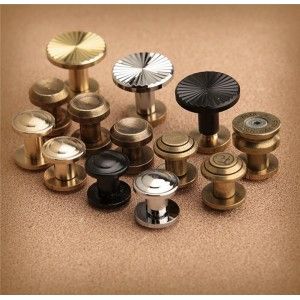 New Chicago screws picture on March 26, 2021 more color and style for you choose Screw Posts, Chicago Screws, Metal Accessories, Flat Head, Leather Bags Handmade, Brass Material, Leather Craft, Custom Logos, Solid Brass