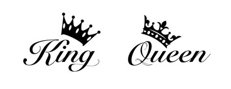 Queen Word Tattoo, Queen Crown Tattoo Design, King Crown Drawing, Money Design Art, Fancy Cursive Fonts, King And Queen Pictures, King Crown Tattoo, King Queen Tattoo, Queen Crown Tattoo