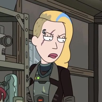 Space Beth Rick And Morty, Beth Smith Rick And Morty, Beth Sanchez, Beth Smith, Rick And Morty Characters, Rigor Mortis, Rick Sanchez, Profile Pics, Iconic Movies