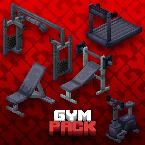 Minecraft Gym, Gym Pack, Minecraft, Gym