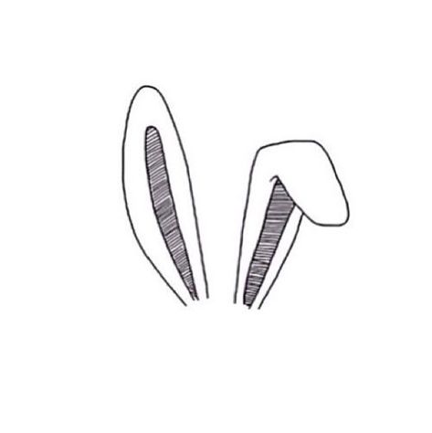 Ears Aesthetic, Tumblr Transparents, Tumblr Png, How To Draw Ears, Overlays Tumblr, Bunny Tattoos, Rabbit Tattoos, Overlays Transparent, Aesthetic Tumblr