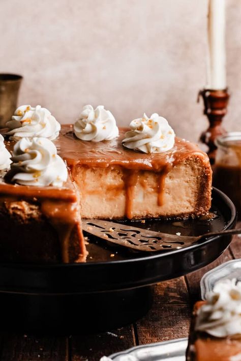 butterbeer cheesecake - Blue Bowl Butter Beer Cheesecake, Butterbeer Cheesecake, Butterbeer Cookies, Butterscotch Recipes, Cinnamon Cheesecake, Dairy Free Cheesecake, Soda Syrup, Pecan Pie Cheesecake, Butterscotch Sauce