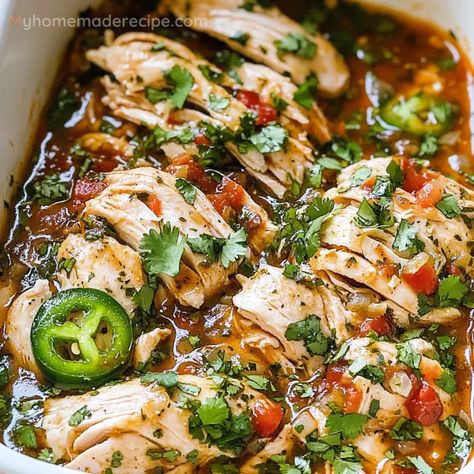 Slow Cooker Chicken Salsa Verde, Salsa Verde Sauce, Mexican Salsa Verde, Enchiladas Casserole, Homemade Salsa Verde, Verde Chicken, Salsa Verde Recipe, Verde Sauce, Salsa Verde Chicken