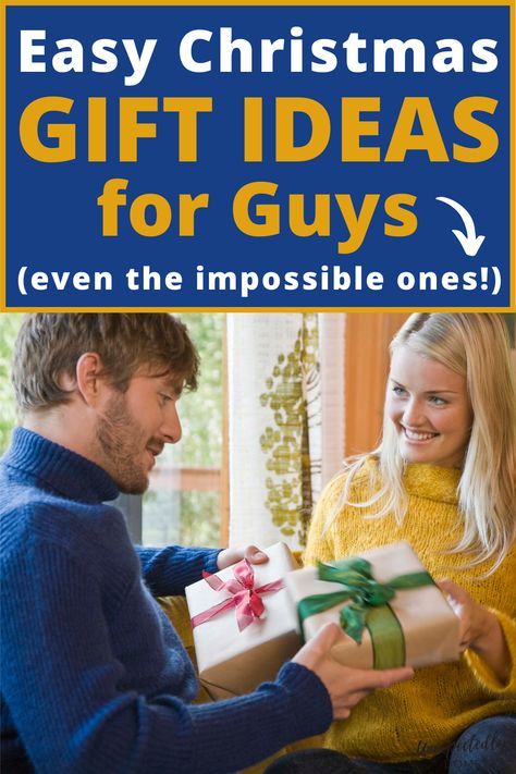 Unique and thoughtful Christmas gifts for men who have everything! Whether you're shopping for your dad, brother, boyfriend, husband, or guy friends, he will love these fun gifts. He can use them in his man cave, or for those DIY projects he loves to do. These creative Christmas gifts for him are also cheap if you're on a budget! They're all under $25. The holidays will be easy and fun when giving these awesome presents! #giftideasformen #christmasgiftideas #christmasgiftsformen #cheapgiftideas Guy Friend Gifts For Christmas, Christmas Gifts For Guy Friends, Unexpectedly Domestic, Fun Christmas Gift Ideas, Diy Christmas Gifts For Men, Gift Ideas For Guys, Guy Friend Gifts, Fall Gift Baskets, Guy Friend