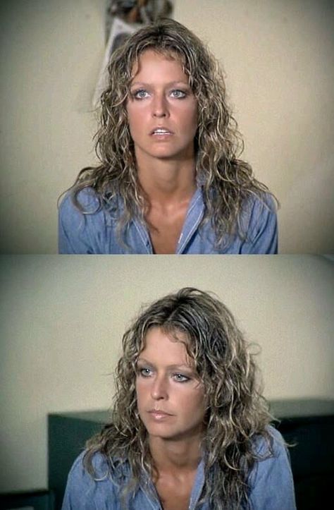 Jill Munroe, Farrah Hair, Fawcett Hair, Farah Fawcett, Bardot Hair, Farrah Fawcet, Catherine Bach, Curly Styles, Blonde Actresses