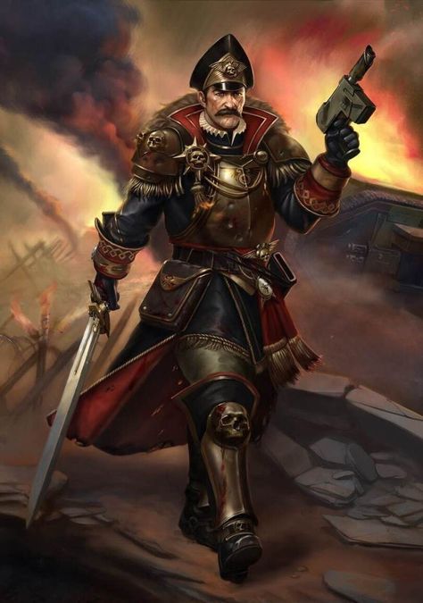 Lord Commissar Solomon de Bordaal Inquisitor 40k, Warhammer Imperial Guard, 40k Imperial Guard, Rogue Traders, Star Wars Trooper, Warhammer 40k Art, Warhammer Models, Warhammer Art, Warhammer 40k Artwork