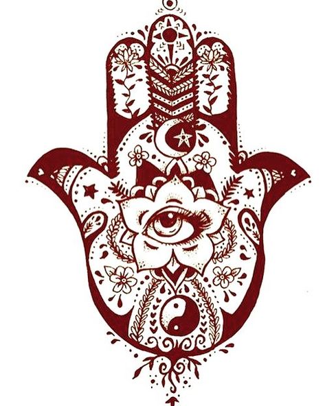 #Hamsa ✋a symbol of blessing to attract and spread health, happiness and good fortune. #positivity #love #happiness #fortune #luck #beauty #goodvibes #energy #spiritual #awareness #balance #yingyang #heal Metaphysical Tattoos, Tattoos Egyptian, Tattoos Faith, Forearm Tats, Fatima Hand Tattoo, Rihanna Hand Tattoo, Vision Journal, Arabic Tattoos, Witchy Journal