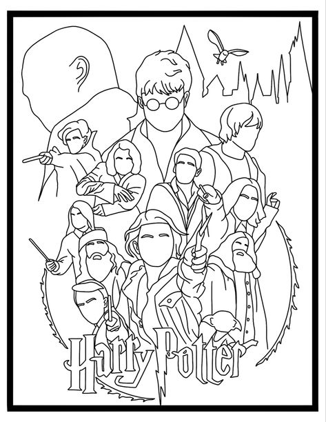 Outerbanks Coloring Pages, Outer Banks Coloring Pages, Harry Potter Clip Art, Harry Potter Coloring Pages, Harry Potter Free, Harry Potter Drawings, Outer Banks, Coloring Page, Banks