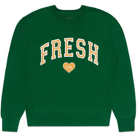 Fresh Love Hoodie, Fresh Love Clothing, Varsity Crewneck, Fresh Love, Trendy Clothing Stores, New Fashion Clothes, Varsity Hoodie, Love Hoodie, Fashion Funny