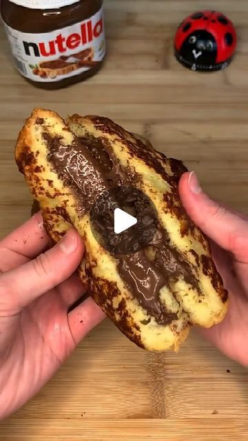 Yum Factor Recipes on Instagram: "Nutella Stuffed French Toast...

Follow us for more amazing recipes!

#nutella #frenchtoast #trending #trendingreels #instagram #foodie #yum #recipe #cooking #foodlovers #homemadecooking #delicious #instafood #food #tasty #treats #healthy #eating #eat #easyrecipe #yummy #foodbloggers #foodporn #instayum #cookingathome #foodgasm #foodforthesoul #nomnom #foodiesofinstagram #foodjourney" French Toast Nutella, Nutella Stuffed French Toast, Factor Recipes, Recipes Nutella, Brioche Nutella, Easy French Toast Recipe, Nutella French Toast, Stuffed French Toast, French Toast Easy