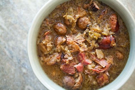 Bigos Recipe, Polish Stew, Hunters Stew, Polish Dishes, Polish Foods, Pork And Cabbage, Food Hunter, Irish Stew, European Recipes