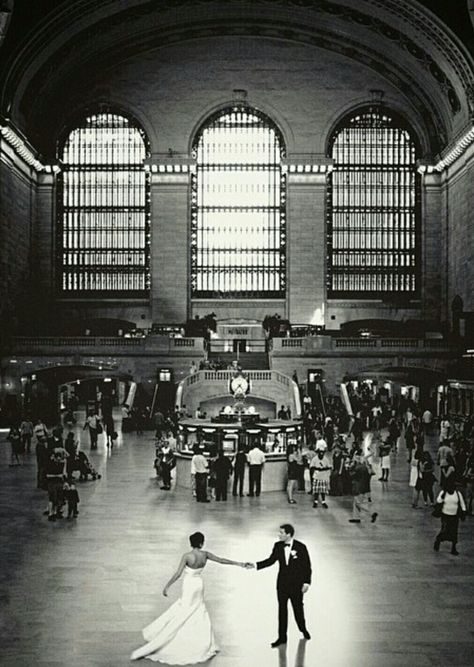 Nyc Elopement, 27 Dresses, Grand Central Terminal, Grand Central Station, John 4, Grand Central, Urban Wedding, Courthouse Wedding, Ny Wedding