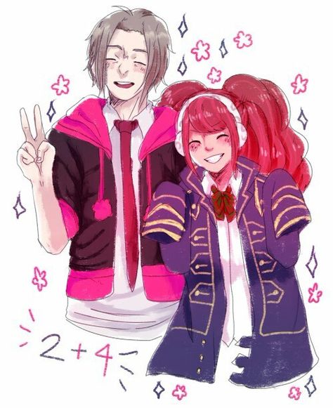 Snake & Clover Clover's my favourite charter in 999 because I identify as her. I love this two siblings. <3 Clover Field 999, Zero Escape 999 Snake, Nonary Game, Zero Scape, Zero Escape, Clover Field, Nintendo Characters, 9 Hours, Escape Game