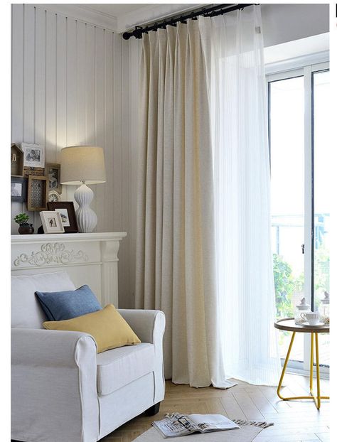 Off White Curtains, Sliding Door Curtains, Cream Curtains, Plain Curtains, White Drapes, Pinch Pleat Curtains, Custom Drapes, Pleated Curtains, Lined Curtains