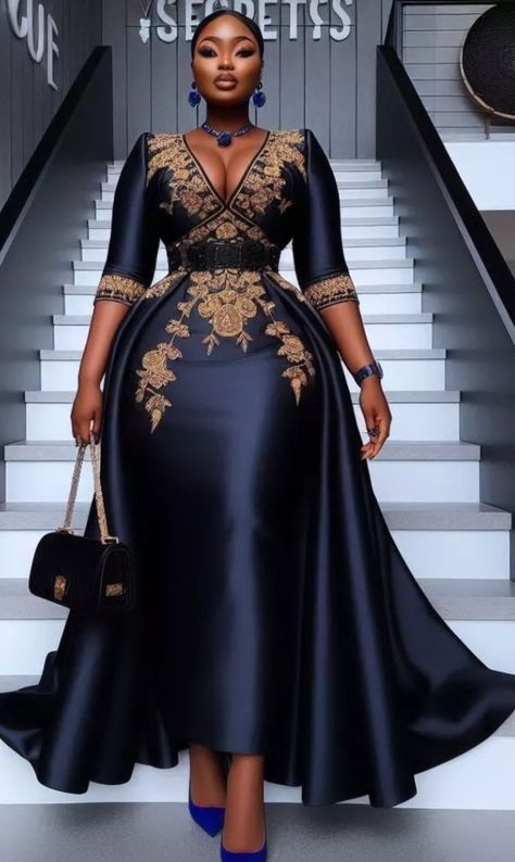 Vogue Secrets, Lashes Code, Nigerian Lace Styles Dress, Fashion Show Dresses, Long African Dresses, Classy Gowns, Chic Dress Classy, Dinner Dress Classy, African Wear Dresses