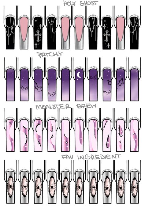 Spooky season is coming up get your 2023 halloween ideas ready for your clients with my nail templates Nail Template Free Printable, Nail Design Template, Paper Nails Design, Printable Nail Art Templates, Fall Halloween Nails, Nail Stencils Templates, Nail Templates, Paper Nails, Printable Nail Art