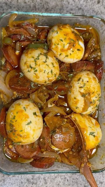 By Nay A on Instagram: "Egg boil recipe #easyrecipe #dinnerideas #quickrecipes #food #viraltiktok #egg #eggboil" Sausage Boil, Egg Boil, Seafood Dish Recipes, Cooking Recipes For Dinner, Boiled Food, Sausage Recipe, Soul Food Dinner, Food Babe, Healthy Food Dishes