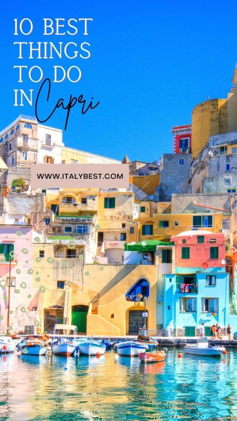 Things To Do Bucket List, Island Of Capri, Capri Island, Isle Of Capri, Capri Italy, Italy Travel Tips, Italy Travel Guide, Southern Italy, Visit Italy