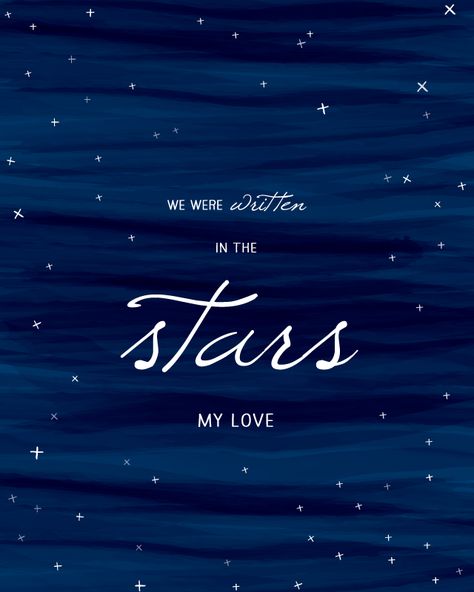 Watching Stars Quotes, We Are Written In The Stars, We Were Written In The Stars, Written In The Stars Quotes, Quotes About Stars, Stars Quotes, Moon Quotes, Star Quotes, Written In The Stars