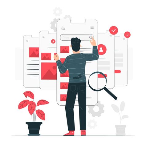 Analytics Design, Ui Design Patterns, Marketing Icon, Usability Testing, Marketing Concept, Mobile Ui Design, Mobile App Development Companies, Business Illustration, Web Development Company