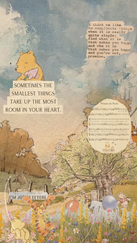 Comp entry for @itznotgeorgie ! #comp #winniethepooh #old #vintage #books #olddisney #disney #pooh #piglet #eeyore #tigger Pooh Wallpaper, Piglet Eeyore, Disney Pooh, Pooh Piglet, Old Vintage, Vintage Books, Winnie The Pooh, Disney, Books