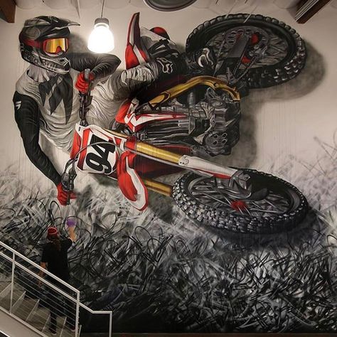 See this Instagram photo by @kenroczen94 • 15.6k likes Bike Riders, Dirt Bike, Mural, Bike, Instagram Post, Wall, On Instagram, Gifts, Instagram