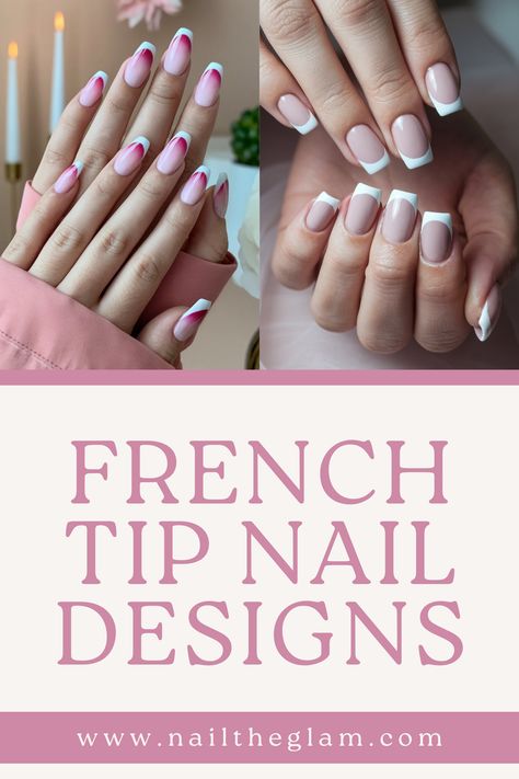 Explore 20 elegant French tip nail designs, featuring classic and modern styles perfect for any occasion.


French tip nail designs, Elegant nail art, Chic manicure Classic Nails With A Twist, Pattern French Tip Nails, Think French Tip Nails, Cool French Tips, Interesting French Nails, Different French Tip Styles, Champagne French Tip Nails, French With Design Nails, Inverted French Nails