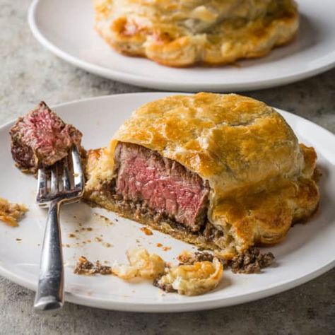 Beef Wellington for Two | Cook's Country Individual Beef Wellington, Wellington Recipe, Cooks Country, Donut Toppings, Caramel Chocolate Bar, Beef Wellington Recipe, Cookie Toppings, Caramel Tart, America's Test Kitchen Recipes