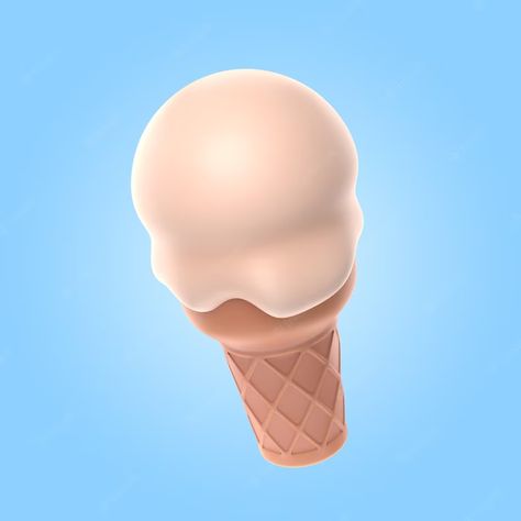 Premium PSD | PSD 3d rendering of delicious ice cream Work Illustration, Delicious Ice Cream, Manual Work, Illustration Painting, Free Graphics, 3d Rendering, Vector Photo, Image Collection, Ice Cream