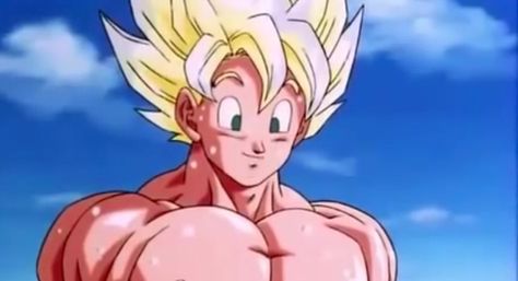 Goku shirtless reaction smile Gohan And Goten, Goku Art, Goku Pics, Goku Vs, Dragon Ball Art Goku, Anime Pixel Art, Dragon Ball Wallpapers, Dragon Ball Goku, Dragon Ball Artwork