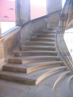 Cement Stairs, Stair Art, Staircase Outdoor, Spiral Stair, Building Stairs, House Staircase, Escalier Design, Stone Stairs, Stairs Architecture