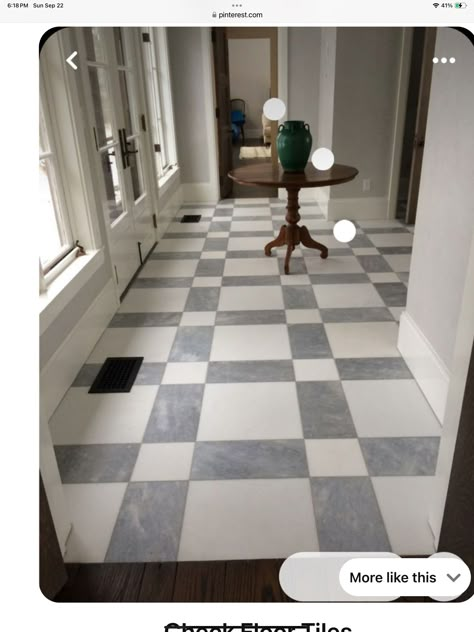 Checkered Hexagon Tile, Rectangle Checkered Floor, Check Floor Tiles, Square Tile Patterns Floor, Checkered Painted Floor Tiles, White And Gray Tile Floor, Slate Checkerboard Floor, Checkered Tile Outdoor, Harlequin Pattern Floor