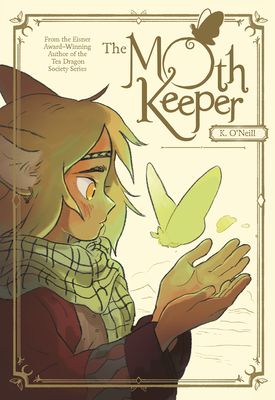 The Moth Keeper by Kay O'Neill | Goodreads Dibujos Ideas, Graphic Novel Cover, Middle Grade Fantasy, Lunar Moth, The Moth, Symbiotic Relationships, Random House, Hayao Miyazaki, Gorgeous Art