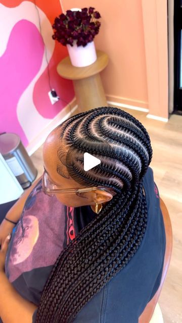 TOOKIE DID IT on Instagram: "HAVE YOU ROCKED THESE CURVED BRAIDS YET?🔥 #tookiedidit 

STYLE👉🏽 Design Braids (Curves)
COLOR👉🏽 1B

HAVE YOU BOOKED YET????
⬇️⬇️⬇️
Link in bio

🔥ALL PRODUCTS AVAILABLE! Online at tookiedidit.com🔥 #tookiediditsalon 

PRODUCT👉🏽POLISH’T BRAID GEL
PRODUCT👉🏽SWOOP’T EDGE CONTROL
PRODUCT👉🏽FINISH’T HAIR FOAM

For more content like this follow @tookiedidit 

LINK IN BIO 
•
@tookiedidit 
@tookiedidit 
@tookiedidit 

#tookiedidmyhair #labraids #labraider #bohoknotlessbraids #braidsla #knotlessbraids #bohemianbraids #boxbraidsla #designbraidsla #crisscrossbraids #feedingbraidsla #knotlessbraidsla #stitchbraidsla #zigzagbraids #tribalbraidsla #braids #straightbackbraidsla #lasvegasbraider 
#cornrowsla #braider #senegalesetwistsla #hollywoodbraider #hollywoodbra Braids With Edges, Crazy Braids, Edge Control, Bohemian Braids, You Rock, Criss Cross, Zig Zag, Swirl, Braids