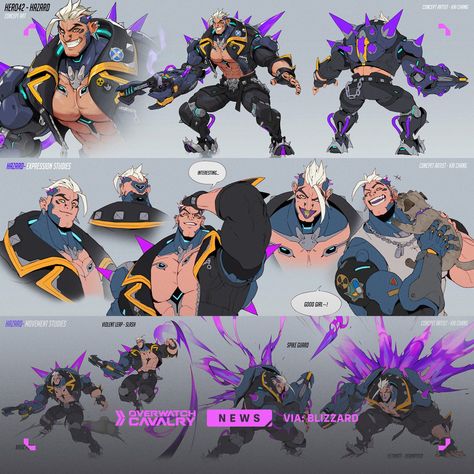 Hazard Overwatch, Overwatch Concept Art, Lifeweaver Overwatch, Overwatch Concept, Overwatch Oc, Overwatch Skin Concepts, Concept Art Gallery, Overwatch 2, Drawing Reference Poses