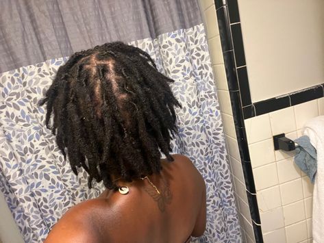 Locs Natural Hair Short, Short Locs Extension Hairstyles, Semi Freeform Locs Women Short, Short Loc Extensions Permanent, Instant Locs Natural Hair, Short Locs Aesthetic, Freeform Locs Women, Semi Freeform Locs Women, Semi Freeform Locs