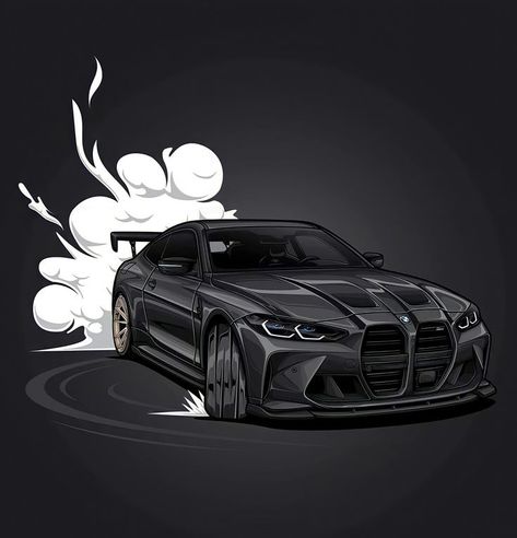 Bmw Profile Picture, Car Profile Picture, Bmw Anime, Car Bmw Wallpaper, Bmw Wallpapers 4k, Bmw Artwork, Car Artwork Wallpaper, Bmw Cars Wallpapers, Bmw Painting