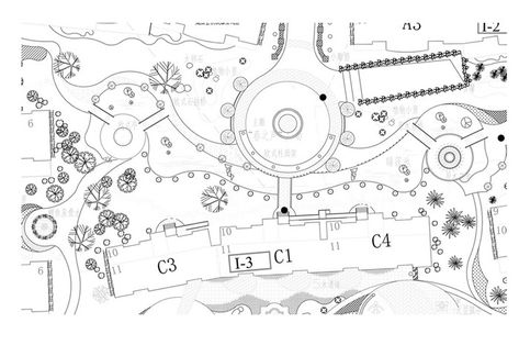 Reka Bentuk Landskap, Landscape Planning, Landscape Architecture Plan, Reka Bentuk Grafik, Residential Landscape, Park Landscape, Landscape Plan, Landscape Plans, Architecture Plan