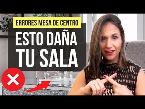 😱 No Cometas estos ERRORES! 🚫🙅🏻‍♀️ MESA DE CENTRO de tu SALA | Diseño de interiores - YouTube Unique Decoration Ideas, Chair Designs, Casual Decor, Study Chair, Living Essentials, Unique Decoration, Curved Sofa, Home Decorating Ideas, Ideas Home