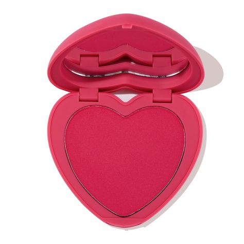 Brand New Heart-Shaped Blush! Colourpop Blush, Colourpop Super Shock, Colourpop Makeup, Cupids Bow, Lip Gloss Set, Peach Blush, Powder Blush, Drugstore Makeup, Pressed Powder