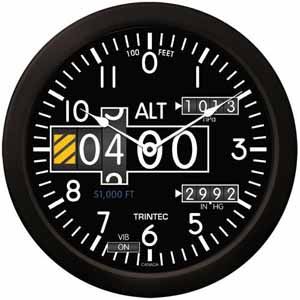 Large Round Wall Clock, Airplane Cockpit, Aircraft Instruments, Aviation Humor, Altimeter, Pilot Gifts, Clock Movements, Clock Face, Vehicle Gauge