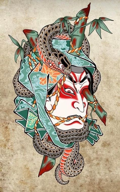 Traditional Japanese Tattoo Flash, Japanese Snake Tattoo, Nhat Co, Dragon Tattoo Sketch, Tattoo Japanese Style, Japanese Dragon Tattoos, Chicano Style Tattoo, Japan Tattoo Design, Traditional Japanese Tattoos