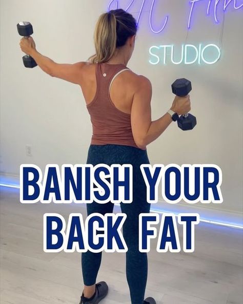 R/C Fitness | AT HOME WORKOUTS on Instagram: "Blast your back fat / bra bulge by doing a mix of cardio workouts AND strength-training exercises like these that will define your back muscles. Check out some of our favorite back exercises to tone and strengthen your entire back! Like 👍🏻 • SAVE 📌 • SHARE 👭 • • • • • • ##backworkout #backfat #brabulge #backmuscles #fatloss #musclebuilding #toning #muscletone #backday #backdayworkout #workoutsforwomen #strongfit #strongwomen #womenwithmuscle #dum Back Fat Bra, Back Day Workout, Fitness At Home, Training Exercises, Cardio Workouts, Back Fat, Strength Training Workouts, Ab Workout, Home Workouts